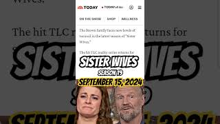 SISTER WIVES Season 19 Trailer  New Season Premieres September 15 2024 [upl. by Une]