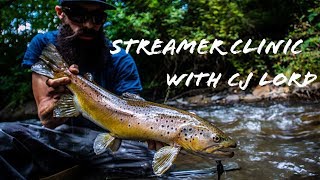 Small Stream Streamer Clinic w CJ Lord [upl. by Ispep]