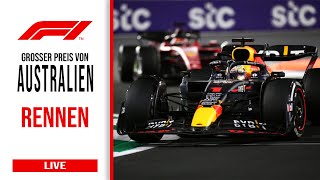 Großer Preis von Australien Das Rennen  Formel 1 Live Watchparty [upl. by Field]