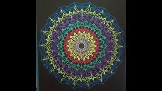 Gelly Roll Mandala║Tiffany Lovering [upl. by Launam]