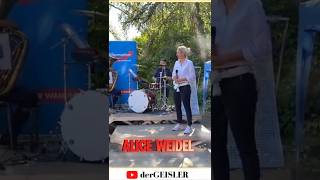 💙 Unsere Kanzlerin bekommt ein Konzert 😅 aliceweidel dergeisler afd [upl. by Willett636]