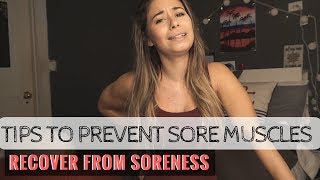 Preventing Muscle Soreness  Recover from DOMS [upl. by Sileas9]