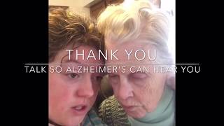 How to talk so Alzheimers can hear you [upl. by Yddur]