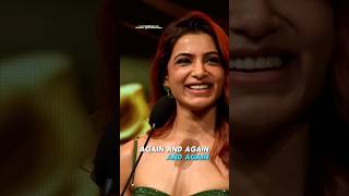 Samanthas⚡ Greatest Advice For Womens Samantha Ruth Prabhu Speech  Iifa Awards 2024 [upl. by Eahs]