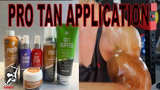 Pro Tan Application  Part 1 [upl. by Cohin478]