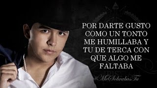 LETRA ¨ME SOBRABAS TÚ¨  Christian Nodal Versión Acústica [upl. by Wooldridge898]