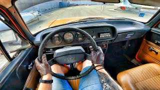 1978 Moskvich 2140 15 MT  POV TEST DRIVE [upl. by Atiuqrehs]