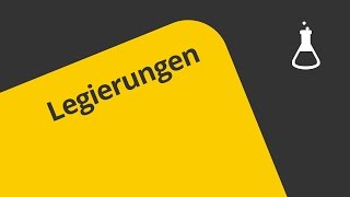 Die Legierung  Chemie  Allgemeine und anorganische Chemie [upl. by Iuq]