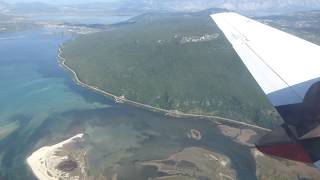 Takeoff from Preveza in a Sky Express Jetstream 41 [upl. by Dorolisa]