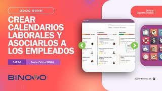 ODOO RRHH  Tutorial 06 📌 Crear calendarios laborales en Odoo y asociarlos a los empleados [upl. by Dania521]