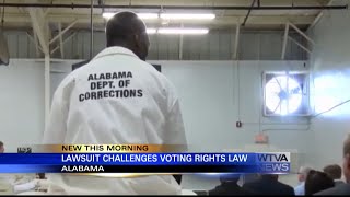 Lawsuit challenges Alabama voting rights law [upl. by Naloc167]