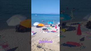 Hanioti beach Halkidiki Greece beach halkidiki greece [upl. by Nalda]