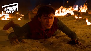 SpiderMan Homecoming SpiderMan vs The Vulture Ending Fight Scene Tom Holland Michael Keaton [upl. by Isadora]