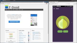 Install FDroid on your Android device [upl. by Bathulda271]