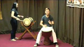 Djembe Solo BeginnerIntermediate Demo  Fankani [upl. by Acsisnarf]