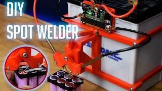 DIY Spot Welder  3D Printed Spot Welder Holder Kit [upl. by Ycnay694]