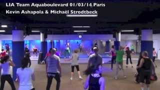 LIA Team Aquaboulevard Paris Kevin Ashapola amp Michael Strodtbeck 010314 [upl. by Esetal523]