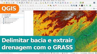 QGIS Como delimitar uma Bacia Hidrográfica [upl. by Fatsug294]