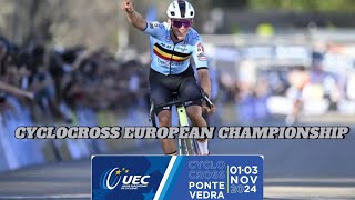 KEY MOMENTS  European Cyclocross Championship 2024 [upl. by Yclehc]