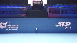 OCBC Arena Hall 1 Singapore Tennis Open ATP 250 [upl. by Reffineg]