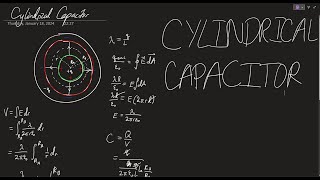 Cylindrical Capacitor [upl. by Killion]