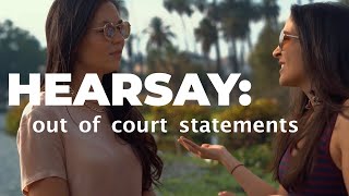 HEARSAY  Out of Court Statements  Hearsay Rules EXPLAINED in simple terms  BlackBeltBarrister [upl. by Streeter]