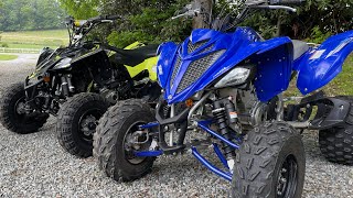 5 Reasons To Buy A Raptor 700R VS a YFZ 450R [upl. by Eben683]