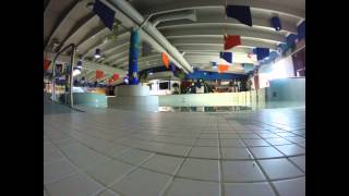 TimeLapse Filling the Tumbler Ridge Aquatic Centre [upl. by Auhsuoj]