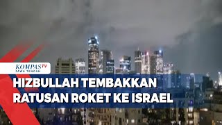 Hizbullah Tembakkan Ratusan Roket ke Israel [upl. by Aviv498]