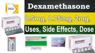 dexamethasone tablets bp 05 mg dexamethasone injection Uses Side Effects Dosage [upl. by Kirred]