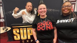 WWE Superstar Experience Vlog Meeting WWE Wrestlers FrontRow WWELasCruces [upl. by Bonilla953]