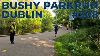 Bushy parkrun Dublin 308 4K [upl. by Oravla691]