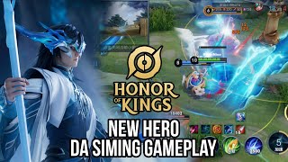 New Hero Da SiMing Gameplay  Honor Of Kings Test Server [upl. by Ellenehs]