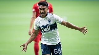 Michael Baldisimo Highlights Vancouver Whitecaps and Canada [upl. by Kanor716]