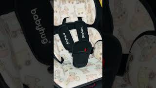 Babyhug carrycot car seat carseatcuteradharani cute babyessentials babyproducts [upl. by Norraj]