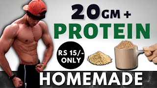 Homemade Protein Powder For Bodybuilding and Muscle Gain [upl. by Chesney]