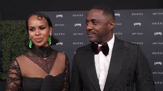 Sabrina Dhowre Elba and Idris Elba Interview at LACMA’s 11th Annual ArtFilm Gala [upl. by Arotal545]