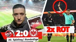 Frankfurt verschenkt Punkte  Stadionvlog  1FC Köln  Eintracht Frankfurt [upl. by Swain648]