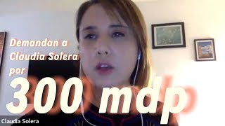 Periodista Claudia Solera recibe notificación de demanda por ¡300 mdp [upl. by Garlaand]