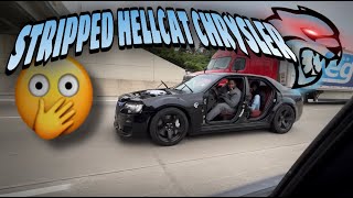 DRIVING MY HELLCAT JAILBREAK REDEYE CHRYSLER WITH NO DOORS [upl. by Tanya]