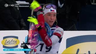 BMW IBU World Cup 125km Women Mass OSLO 2024 [upl. by Ramona616]