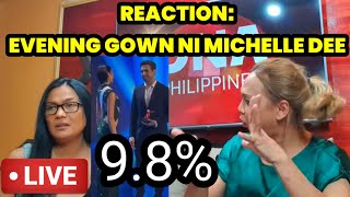 Reaction Video Evening Gown Michelle Dee Miss Universe 2023 Preliminary [upl. by Acinehs330]