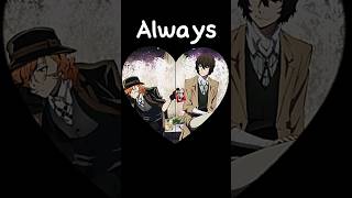 Dazai X Chuuya Edit  featuring official art dazai chuuya soukokuedit [upl. by Marigolda]