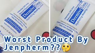 DERMIVE Urea 10 Hydrating Healing Lotion  Jenpherm Brand  Honest Review  UrduHindi [upl. by Atekehs]