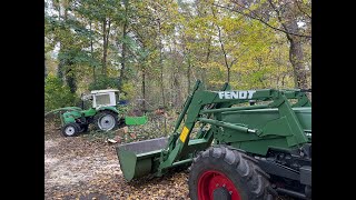 Holz machen Saisonstart 2024 mit Deutz Fendt Stihl Solo Motorsägen [upl. by Moreland]