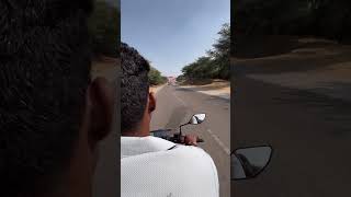 GOING TO HANUMAN JI MANDIR samodbalaji chomu rider biker beach motorcycletrip longriders bik [upl. by Dilisio]