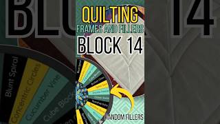 Quilting with Rulers Block 14 Frame longarmquilting quiltingfillers [upl. by Tova]