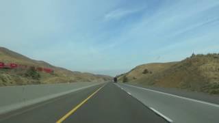 Interstate 84 Ontario OR to Pendleton OR Timelapse Drive [upl. by Dygall]