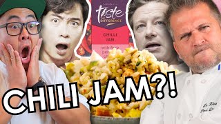 Pro Chef Reacts  Uncle Roger HATE Jamie Oliver Egg Fried Rice [upl. by Acired]