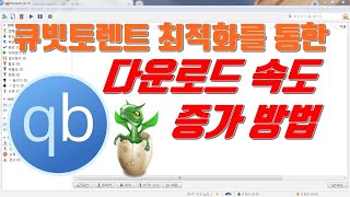 큐빗토렌트 최적화를 통한 다운로드 속도 증가 방법 생활팁 [upl. by Yahc]